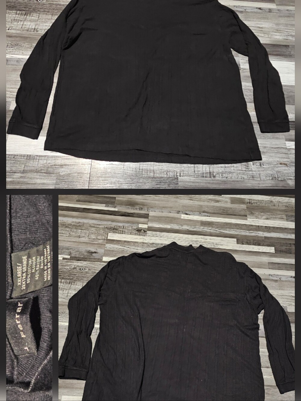 Plain Ribbed Tee